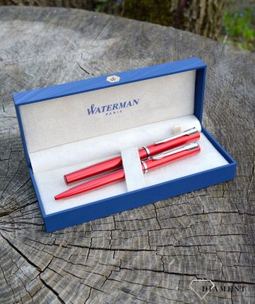 Waterman Zestaw Pióro Wieczne Z Długopisem Czerwony Duoallure3