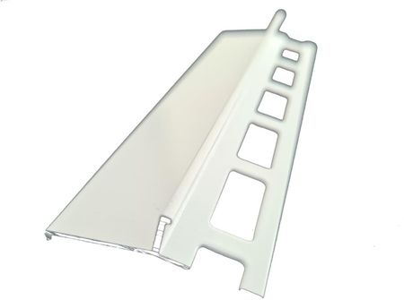 Emaga Profil Aluminiowy Balkonowy 44Mm 2,5M Okapnik Lakierowany Biały 