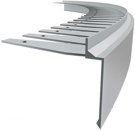 Emaga Profil Aluminiowy Balkonowy Łukowy Priamy Flexi 2,5M Aluminium 