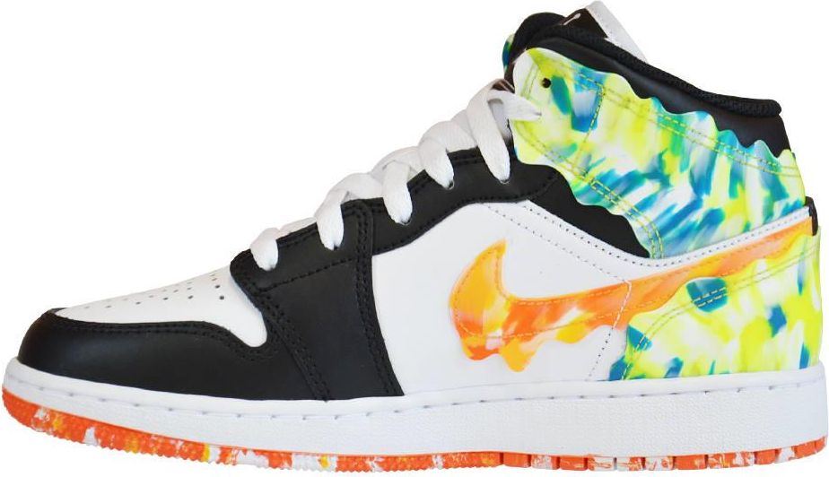 jordan 1 mid composition notebook snipes