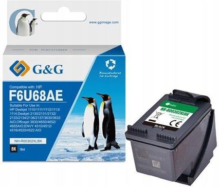 G&G PRINSTANT G&G KOMPATYBILNY INK / TUSZ Z F6U68AE, HP 302X