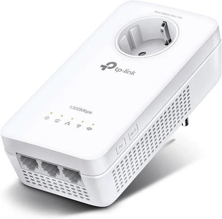 TP-LINK TL-WPA8631P Karta sieciowa do PowerLine 1300 Mbit/s Przewodowa sieć lan Wi-Fi Biały 1 szt.