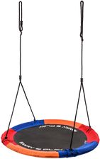 Huśtawka Bocianie Gniazdo Meteor 110cm Czerwony/Pomarańczowy/Ciemnoniebieski