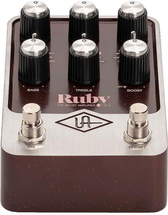 U‌niversal audio UAFX Ruby '63 Top Boost Amplifier - efekt