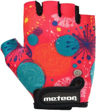 Rękawiczki rowerowe Meteor Kids M Abstract