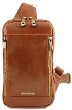 Tuscany Leather Martin - skórzana torba męska na ramię , kolor miodowy TL141536