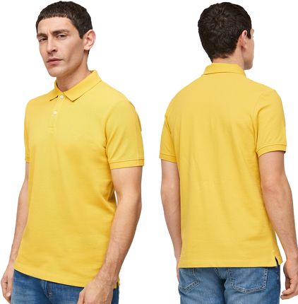 Koszulka polo męska s.Oliver żółta XXL