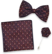 Zdjęcie Komplet mucha, poszetka i szpilka - Libiąż