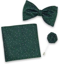 Zdjęcie Komplet mucha, poszetka i szpilka - Wiślica