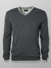 Zdjęcie Szary Sweter Z Kontrastami - Pogorzela