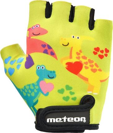 Rękawiczki rowerowe Meteor Kids M Dino