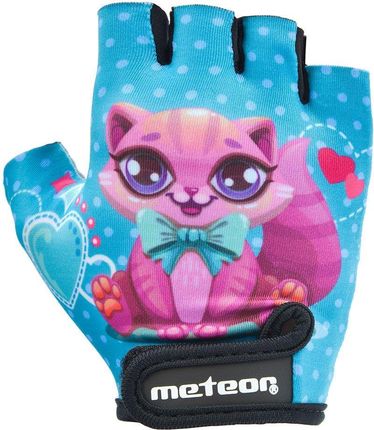 Rękawiczki rowerowe Meteor Kids S Kitty