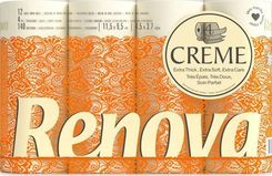 Zdjęcie Renova Papier Toaletowy 4-Warstwowy Kremowy 12 Szt - Trzebinia