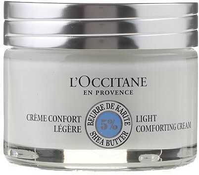 Krem L'Occitane Lekki Kojący Masło Shea Light Comforting Face Cream na dzień 50ml