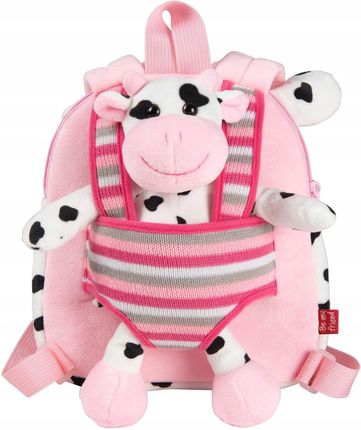 Perletti Toys Plecak Dziecięcy Z Misiem 2 W 1 Connie Cow