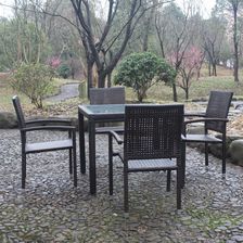 Zdjęcie Komplet Mebli Ogrodowych Loretta Brązowy Patio - Siedlce