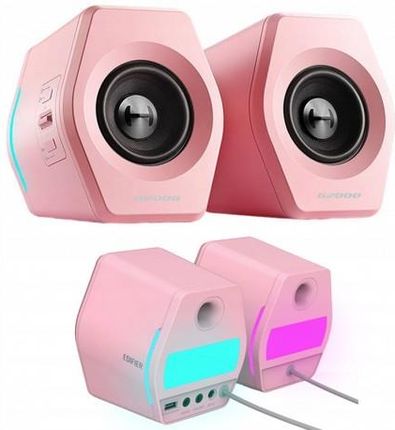 EDIFIER HECATE G2000 Pink zestaw stereo bluetooth RGB różowy G2000-PK