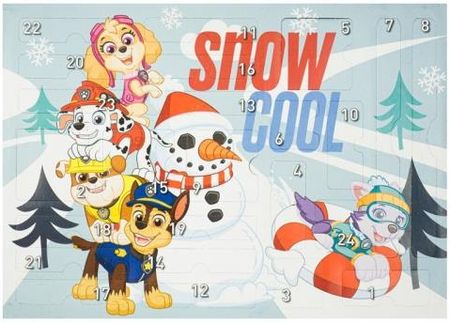 Psi Patrol Kalendarz Adwentowy Snow Cool Zestaw Kreatywny 3+