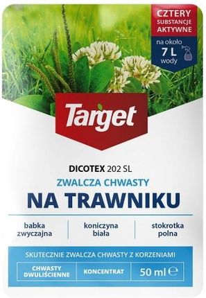 Dicotex 202 Sl Zwalcza Chwasty Na Trawniku 50ml Target