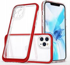 Clear 3in1 etui iPhone 11 Pro Max żelowy czerwony (58c6d8e8-e42e-42cd-9dbb-1856125c9779)