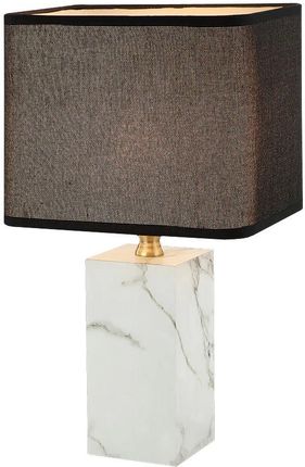 Lampa na stolik nocny -biały marmur (40cm) Lucea 80365-02-TM1-SW VERDE