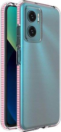 Spring Case żelowe etui Xiaomi Redmi 10 różowy (cab7844b-1fff-458c-8e3b-e1e4ba68a8e3)