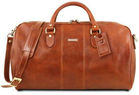 Tuscany Leather Lisboa - skórzana torba podróżna duffle - rozmiar L , kolor miodowy TL141657