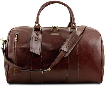 Tuscany Leather TL Voyager - skórzana torba podróżna duffle - rozmiar L , kolor brązowy TL141794