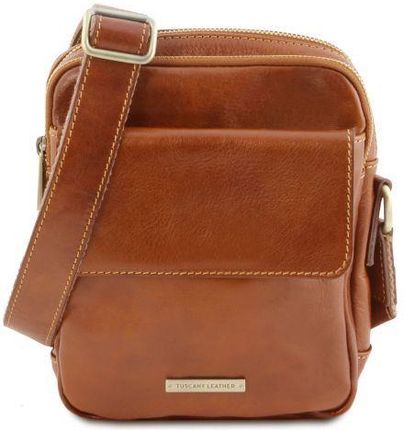 Tuscany Leather Larry - skórzana torba na ramię , kolor miodowy TL141915