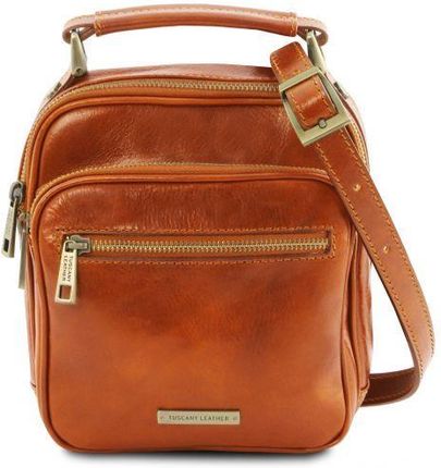 Tuscany Leather Paul - skórzana torba na ramię , kolor miodowy TL141916