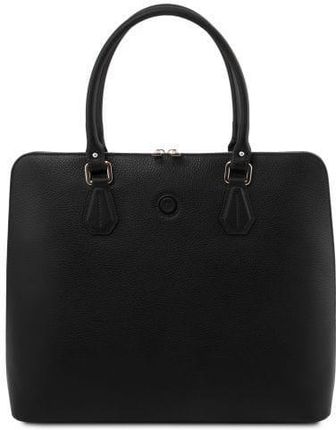 Tuscany Leather Magnolia - Zgrabna torba biznesowa dla kobiet , kolor czarny TL141809