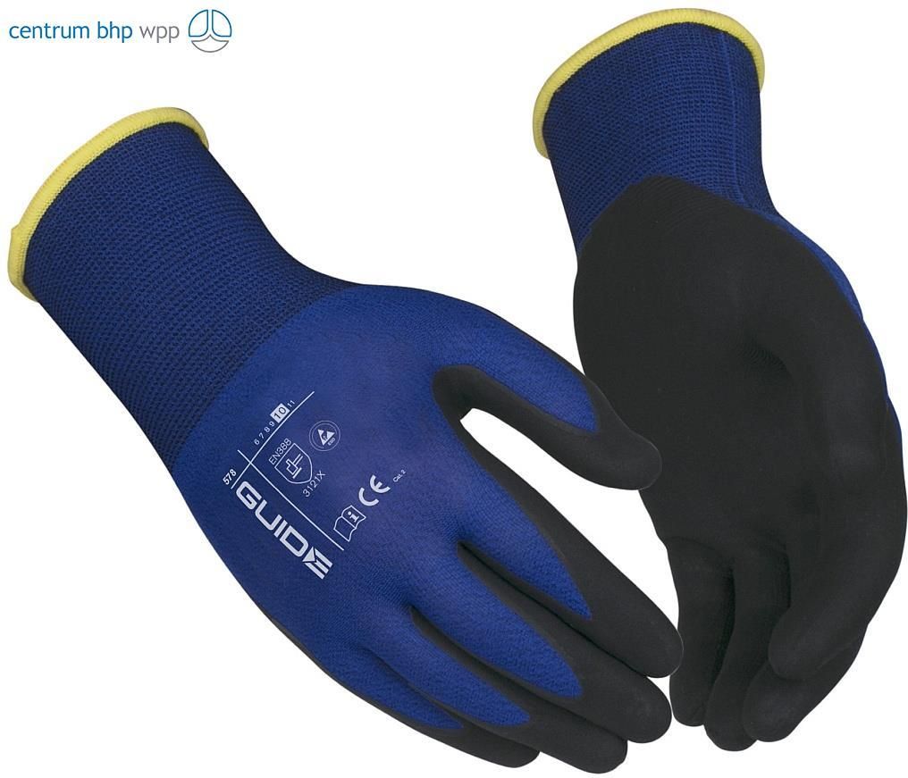 Guide Gloves Rękawice Ochronne 578 Esd; En 388:2016 3121X; 407:2004 ...