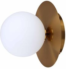 Zdjęcie LIGHT PRESTIGE - KINKIET ROMA G9 - ZŁOTY/BIAŁY - LP-1345/1W GD  LP13451WGD - Wisła