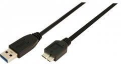 Digitus Kabel USB 3.0 typu A/B-micro 3m (CU0028)