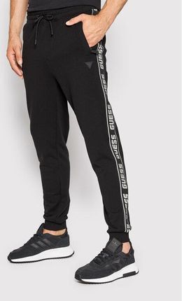 Guess Spodnie dresowe Z2YB19 K6ZS1 Czarny Regular Fit