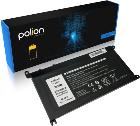 Polion Bateria WDX0R do laptopa DELL Inspiron Latitiude 3400mAh 39Wh (PLNB179)