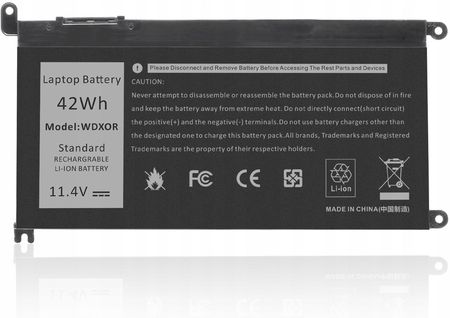 Inny;Eneron Bateria WDX0R WDXOR 3CRH3 T2JX4 do laptopa Dell (BAWDXOR)