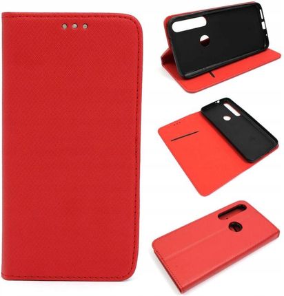 Etui Smart Magnet do Motorola Moto G8 Plus czerwon (7ee49bc0-1f98-41a5-a8fb-436691b296d6)
