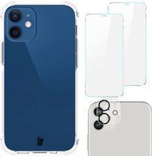 Etui + 2x szkło + obiektyw Bizon do iPhone 12 Mini (54c2db19-10f1-4139-938e-4e7df1267e2a)