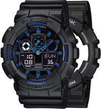 Zdjęcie Casio G-Shock SET GA-100-1A2ER + BEZEL 10358741 PASEK 10347688 - Wojcieszów