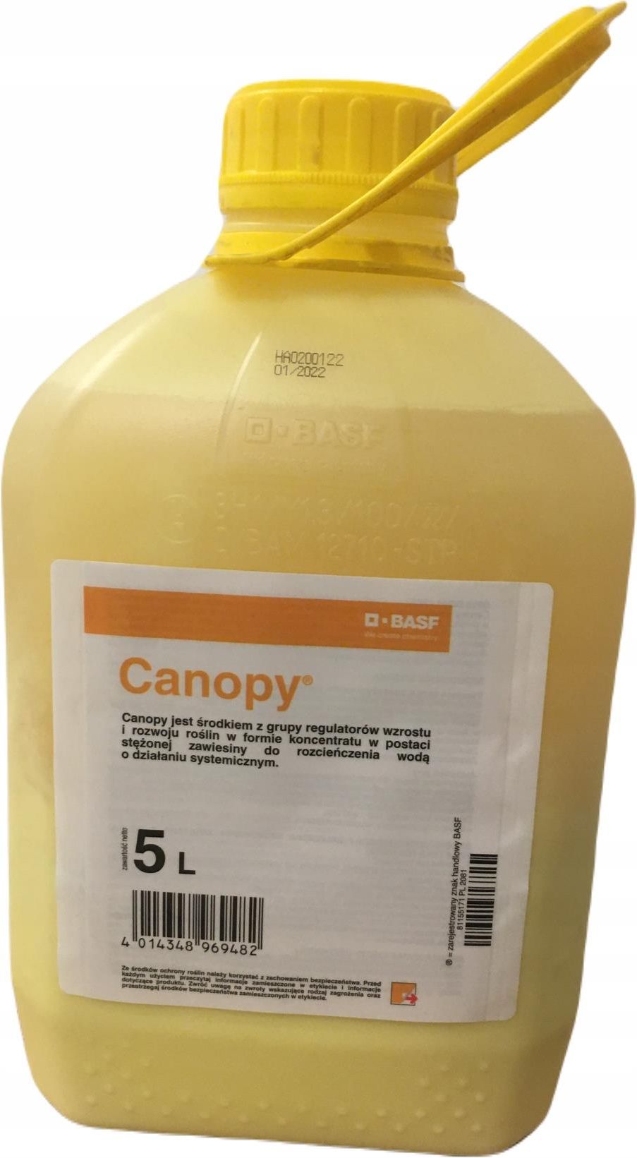 Canopy 5L Basf Regulator Wzrostu Rozwój Roślin Ceny i opinie Ceneo.pl