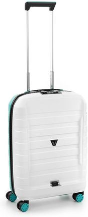 Mała kabinowa walizka RONCATO D-BOX 5553 Biało szmaragdowa