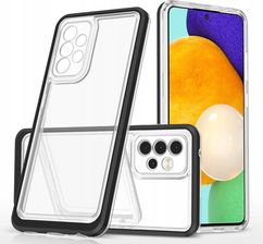 Clear 3in1 etui do Samsung Galaxy A73 czarny (793dcb40-df5c-4dd4-ba29-8eb409ef333c) - zdjęcie 1