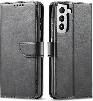 Braders Etui z Klapką Magnet Case do Samsung Galaxy S22 Ultra Czarny (35869)