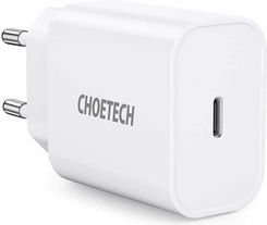 Choetech ładowarka sieciowa USB Typ C PD 20W biały (Q5004 V4)