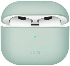 Uniq Etui Lino Airpods 3 Gen. Silicone Zielony/Mint Green - Pokrowce i etui do sprzętu przenośnego