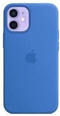 iphone 12 silicone case capri blue