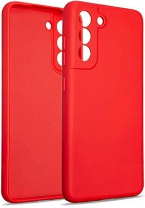 Beline Etui Silicone Samsung S21 FE czerwony/red (425218)