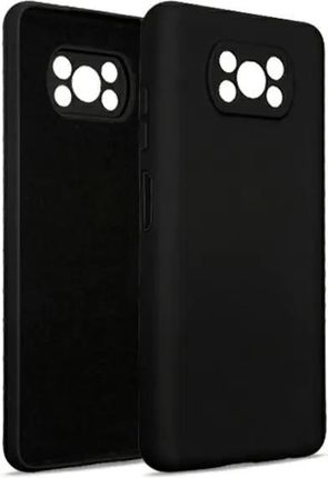 Beline Etui Silicone Xiaomi Poco X3 czarny/black (425231)