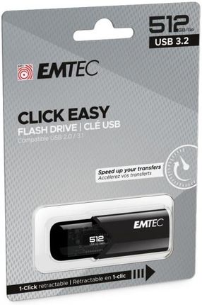 Emtec USB 512GB 20/10 B110 Kolor: CZARNY U3.2 ETC (ECMMD512GB113)